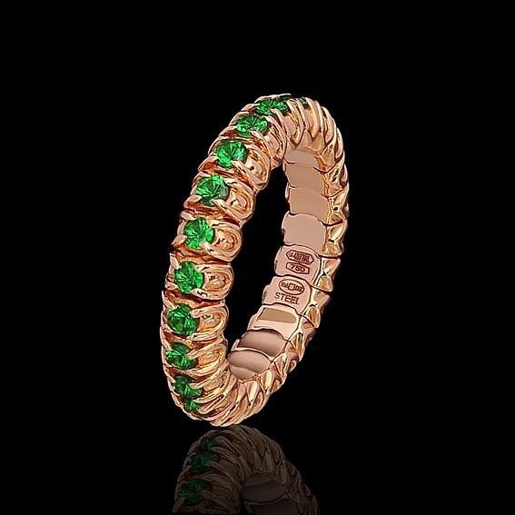 Anello con brillanti in oro