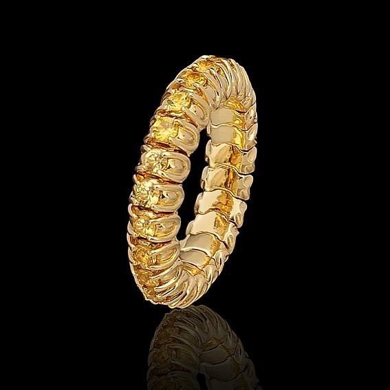 Anello con brillanti in oro